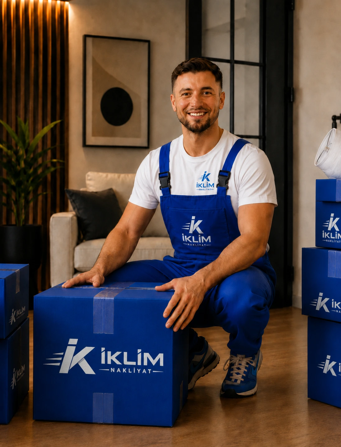 Eşyaların koruyucu şekilde paketlenmesi ve güvenli taşımaya hazırlanması
